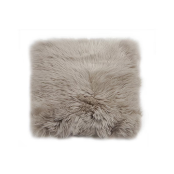 Long Wool Square Sheepskin Cushion, Natural Sheepskin Seat Plates/Chair Pads Cozy and Stylish